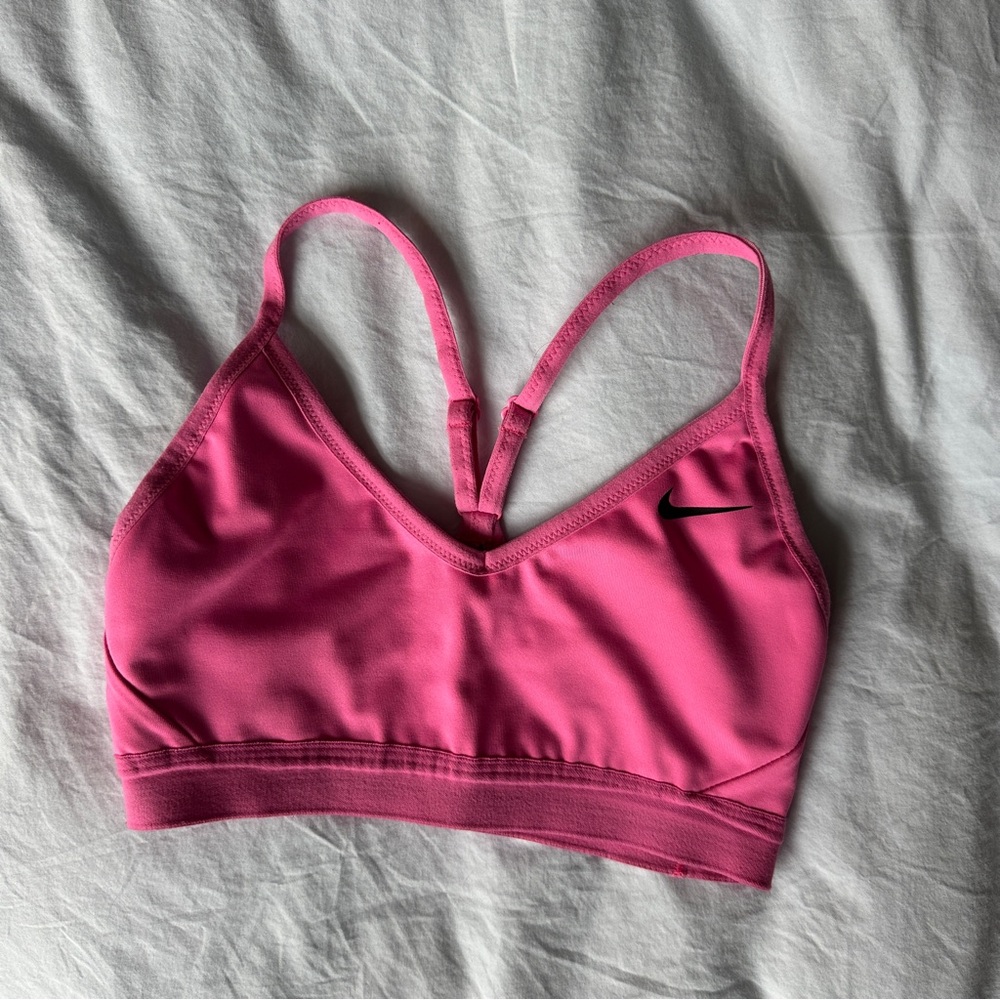 Nike Women's Vibrant Pink Sports Bra